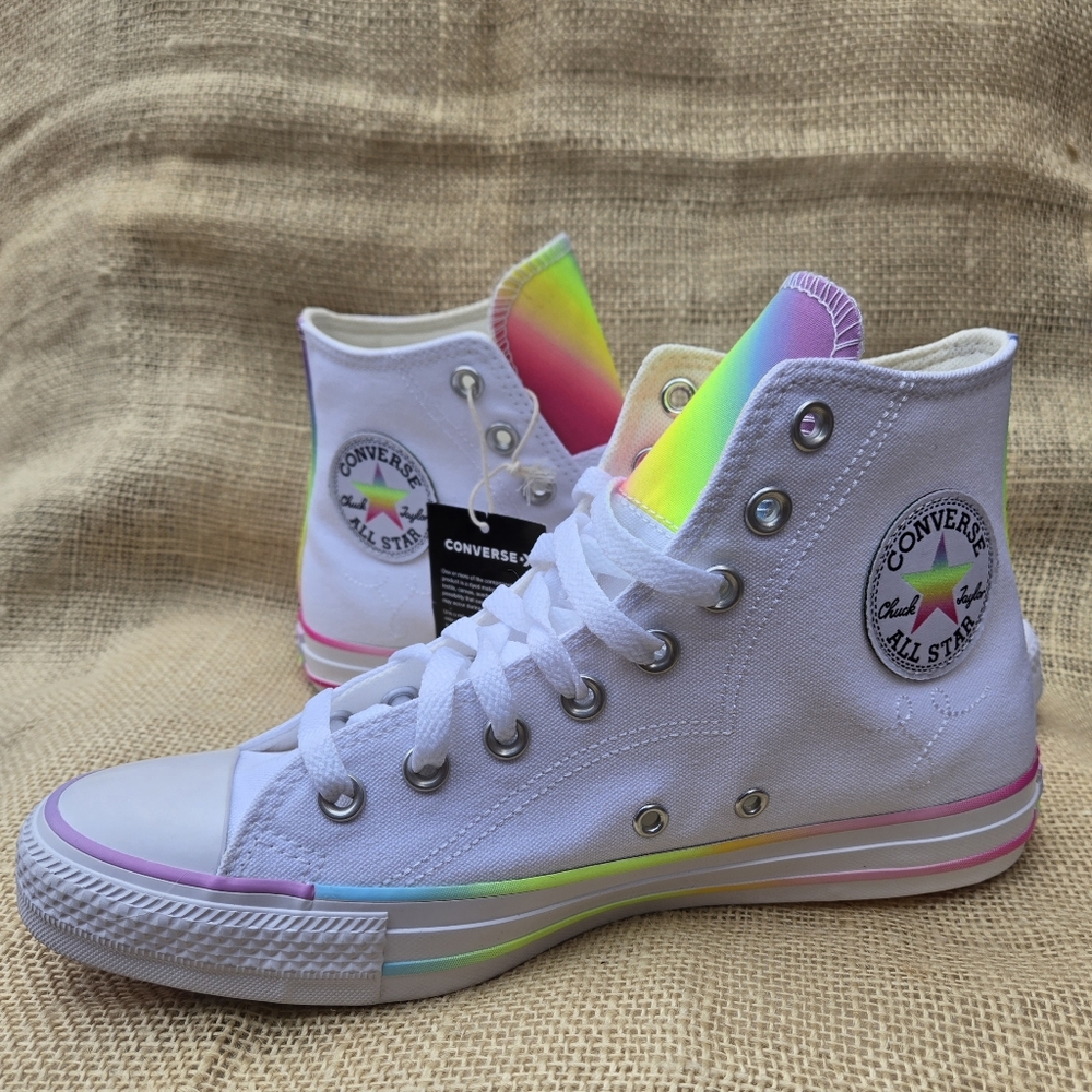 🆕Converse Chuck Taylor All Star Pride - Size: Men 7 ; Women 9 - Picture 12 of 13